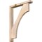 Ekena Millwork Westlake Block Smooth Bracket w/ Offset Brace, Douglas Fir, 3 1/2"W x 22"D x 30"H BKT0402X22X30WTL05SDF - alternate 1